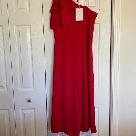 Gal Meets Glam Carmen Ruby Jumpsuit - Picture 3 of 4